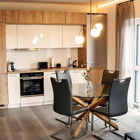 Luxurioeses, 2-zimmer-apartment 55 Qm Bis 3 Personen Appart hôtel 3*