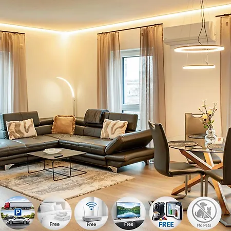 Luxurioese, 1-2-Zimmer-Apartments 30-55 Qm מלון דירות 3*